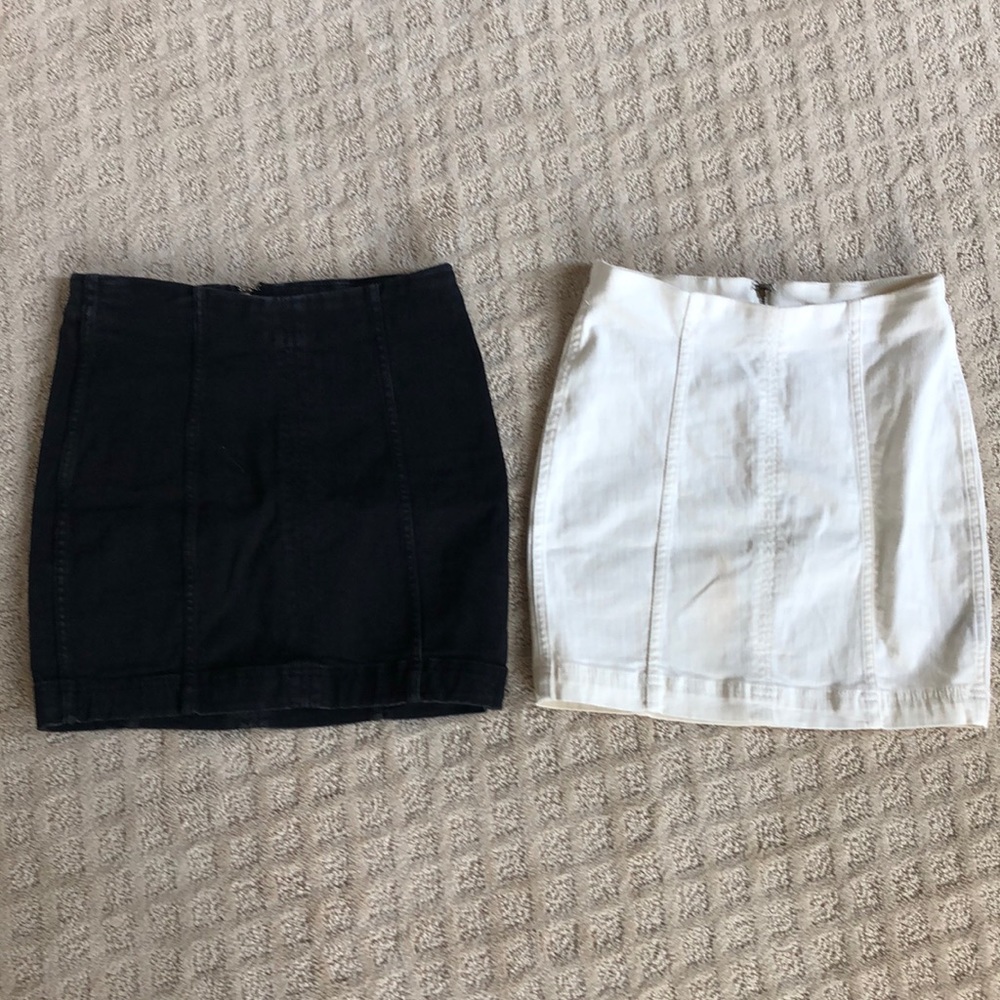 Free People Pencil Skirt Duo!!